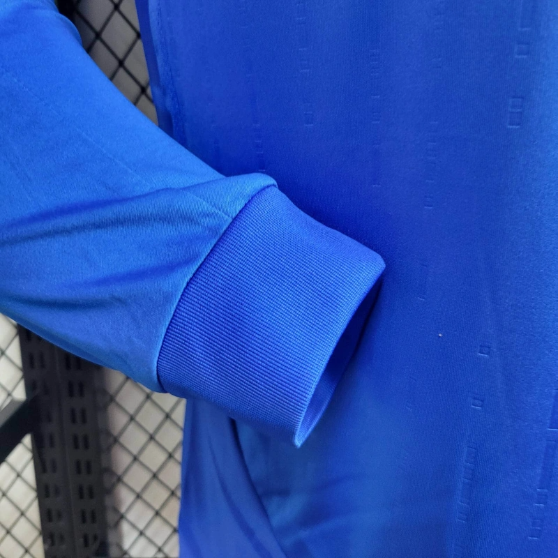 2024 Player Version Long Sleeve Italy Home Football Shirt