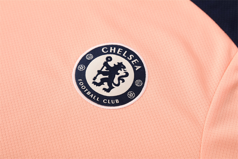 2025/26 Short Sleeve Chelsea Pink Training Kit (child size)