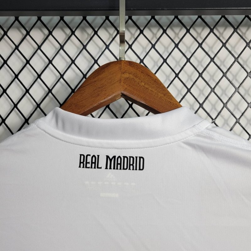 2010/2011 Retro Long Sleeve Real Madrid Home Football Shirt