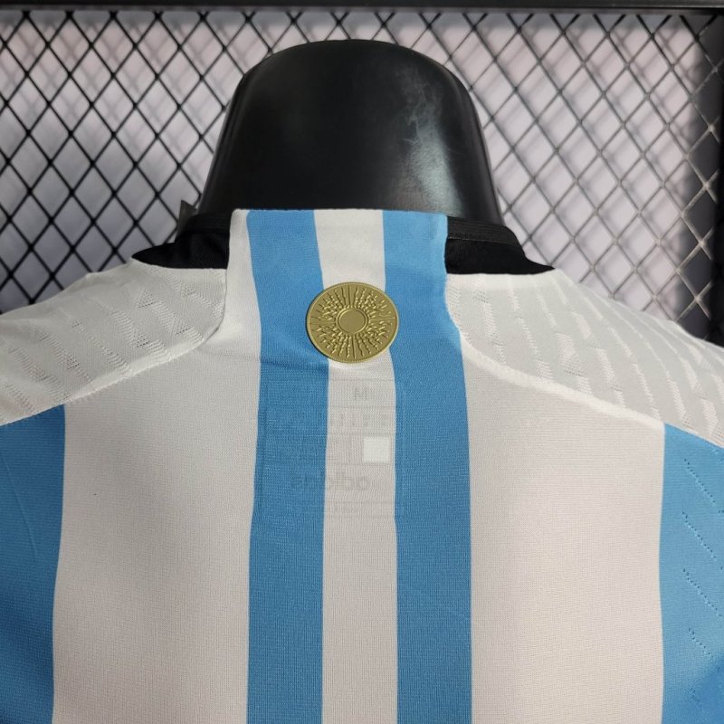 2022 Player Version Argentina Home Football Shirt