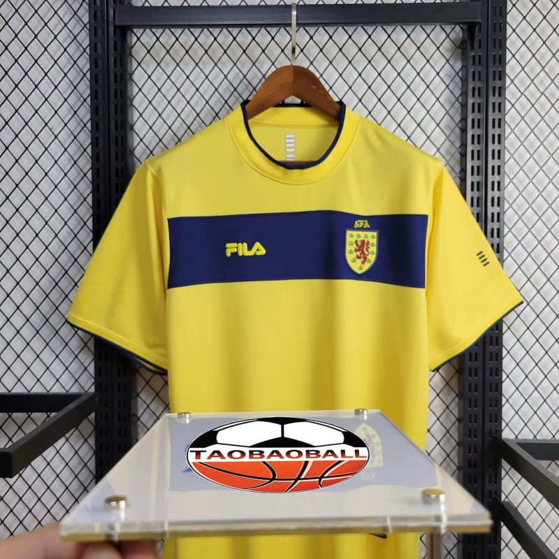 2002 Retro Scotland Away Football Shirt