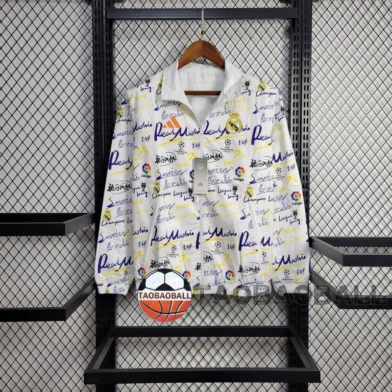 2024/2025 Real Madrid Reversible Windbreaker Football Shirt