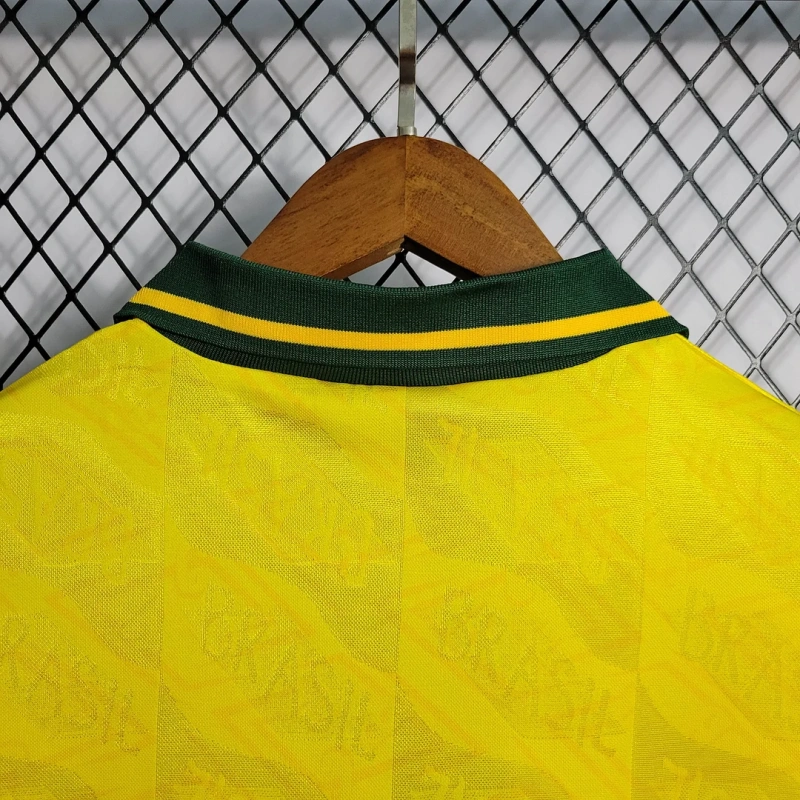 1992 Retro Brazil Home Football Shirt