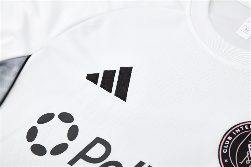 2025/26 Short Sleeve Miami White Training Set(Kids Size)