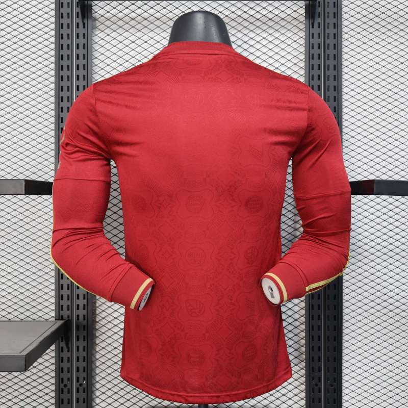 2025/2026 FC Bayern Long sleeve125th Anniversary Football Shirt