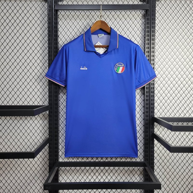 1990 Retro Italy Home Football Shirt