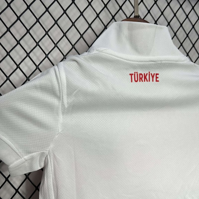 2024 Turkey Home Football Shirt Kids