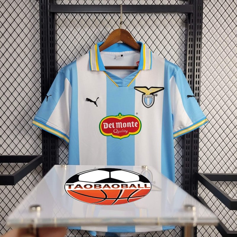1999/2000 Retro Lazio Home Football Shirt