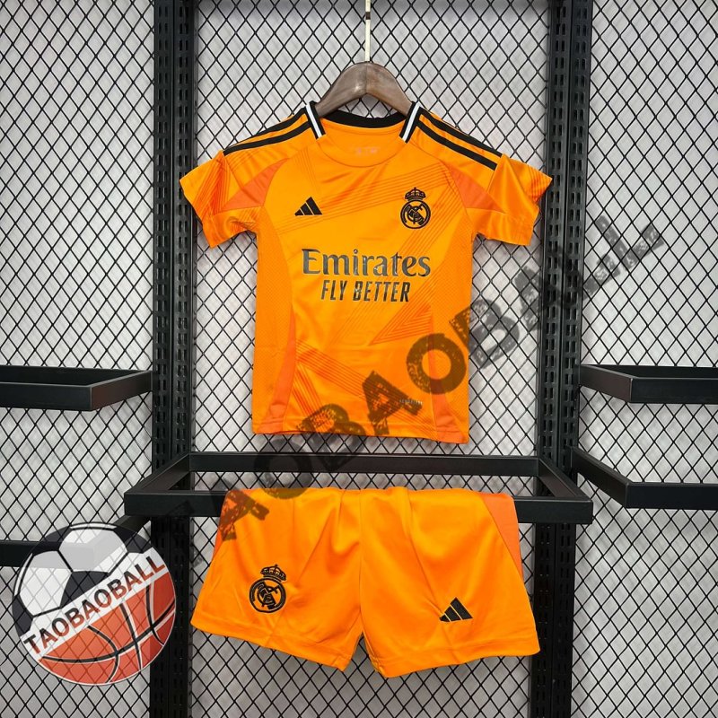2024/2025 Real Madrid Away Football Shirt Kids Size