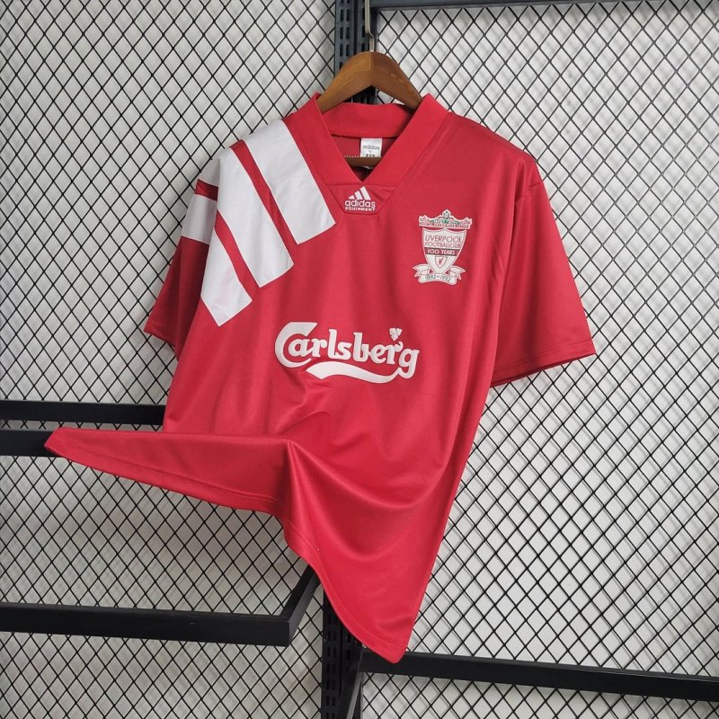 1992/1993 Retro Liverpool Home Football Shirt