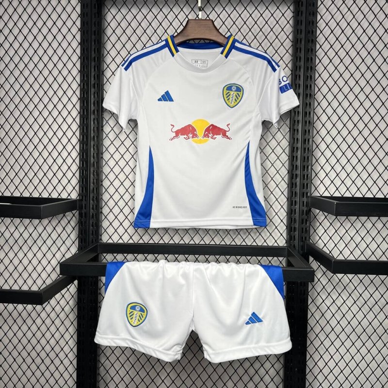 2024/2025 Leeds United Home Football Shirt Kids Size