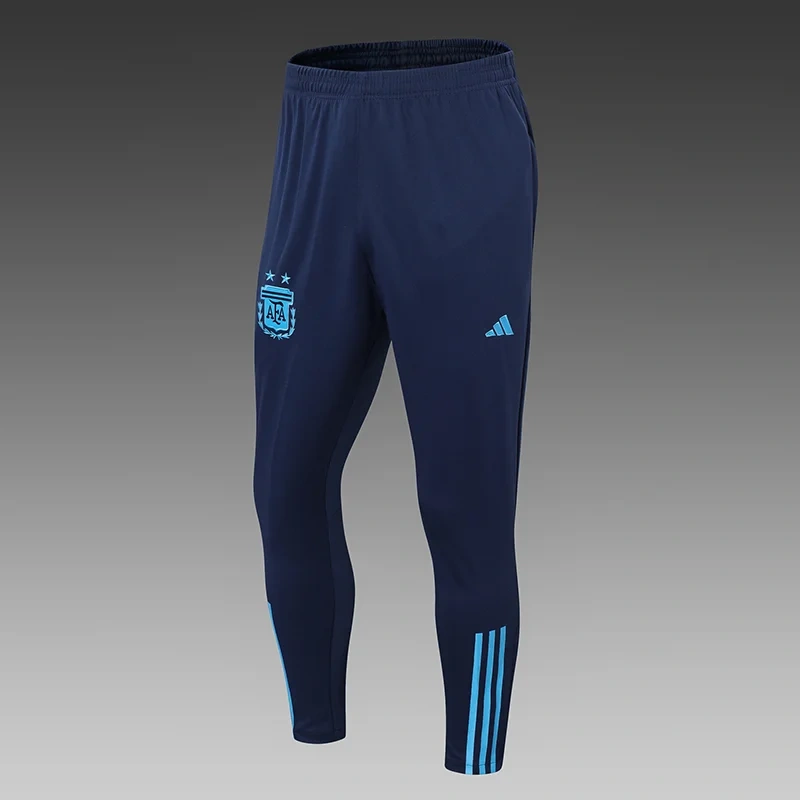 2022 Argentina Half-Pull Training Suit Royal blue Football Shirt