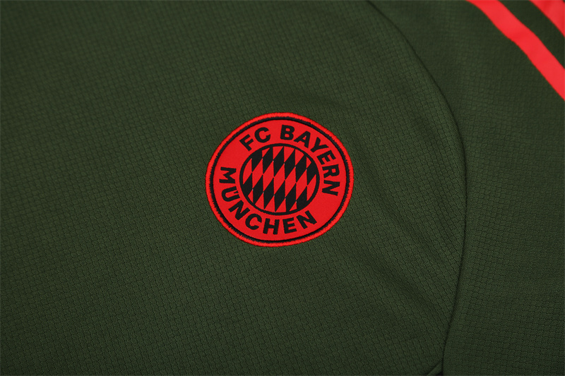 2025/26 short-sleeved Bayern green training suit