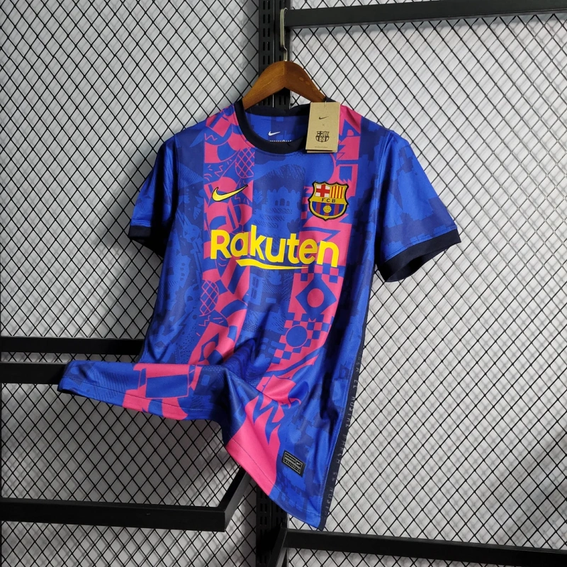 2021/2022 Barcelona Third Away Football Shirt