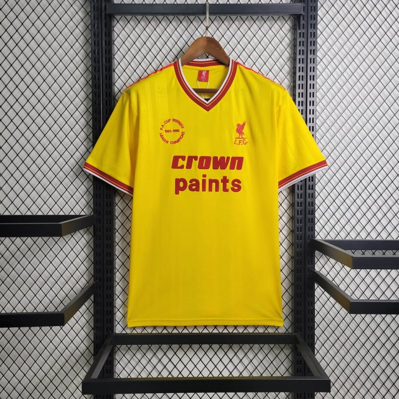 1981/1984 Retro Liverpool Away Football Shirt