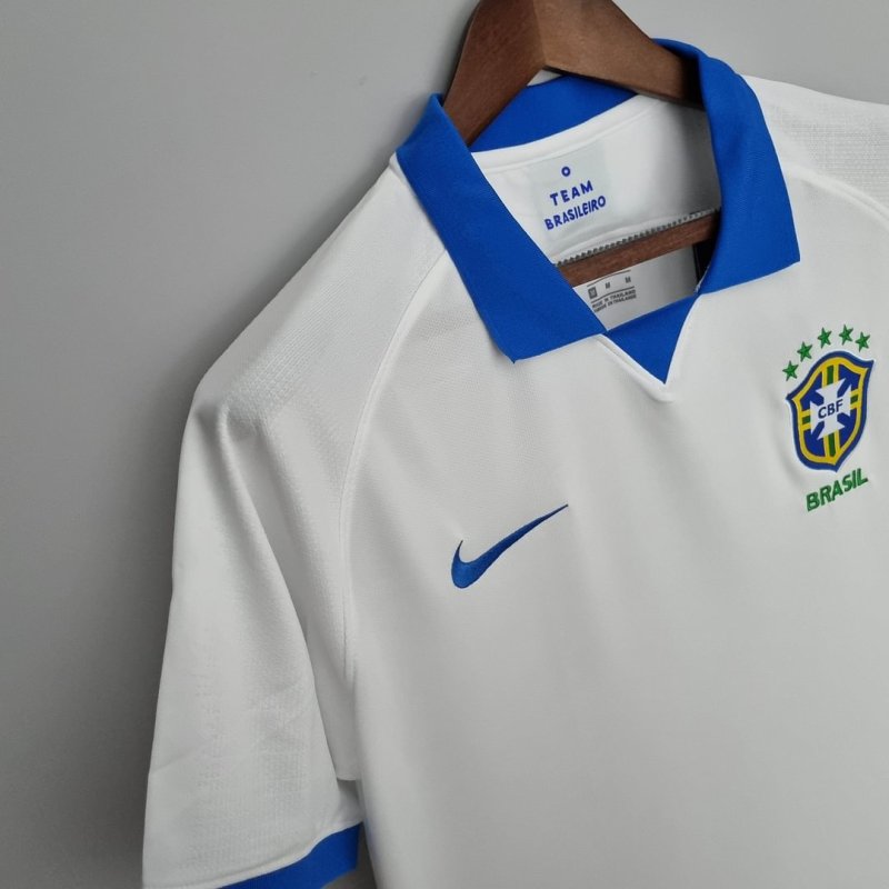 2019 Brazil Away Football Shirt