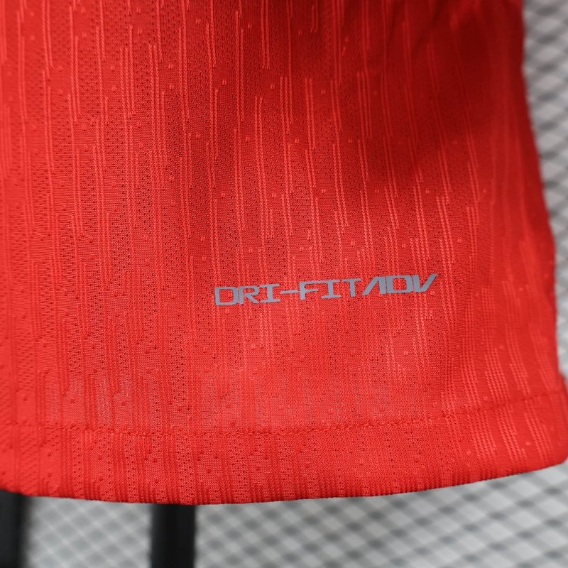 2024 Player Version Long Sleeve Portugal Home Football Shirt