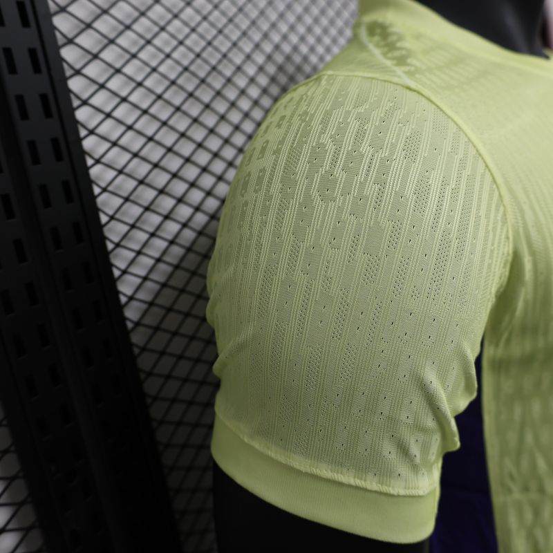 2024/2025 Player Edition Barcelona Special Edition Yellow Football Jersey