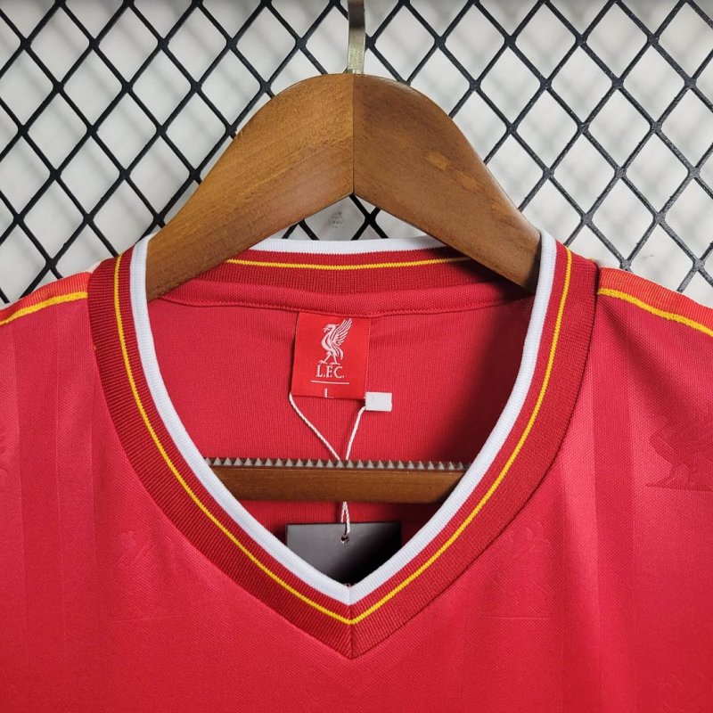 1985/1986 Retro Liverpool Home Football Shirt