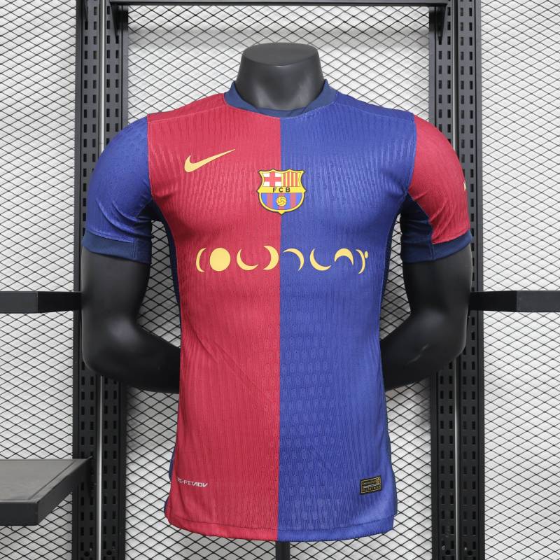2024/2025 Player Edition Barcelona New Advertising Football Jersey