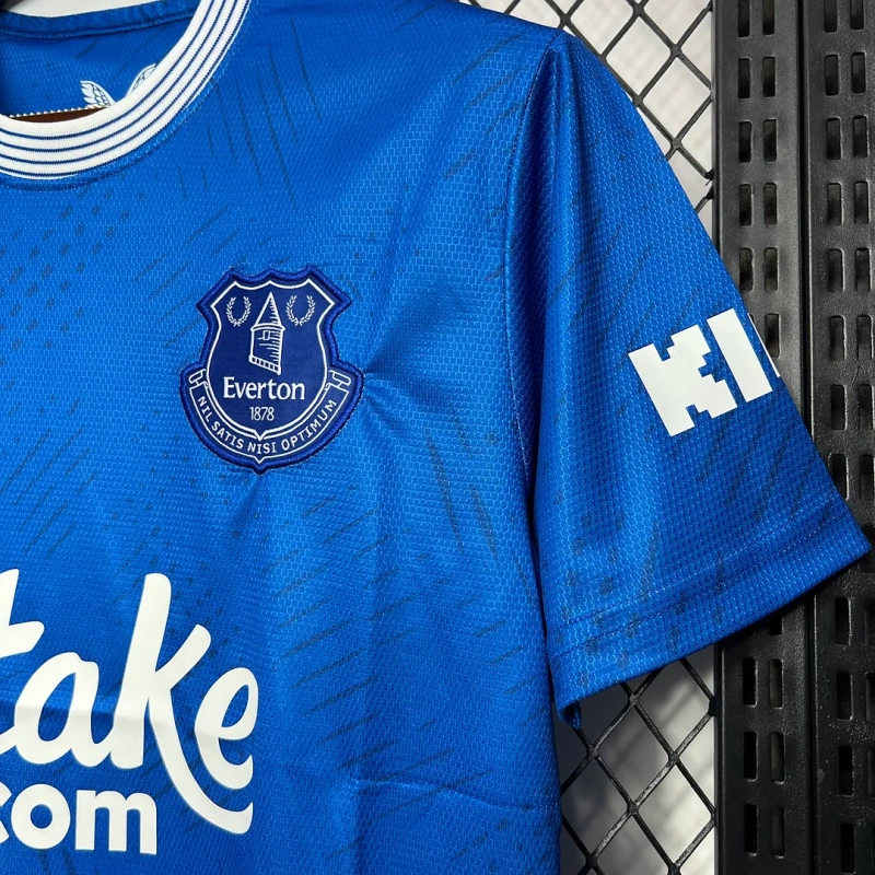 20242025 Everton Home Football Shirt