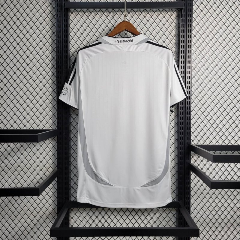 2006/2007 Retro Real Madrid Home Football Shirt