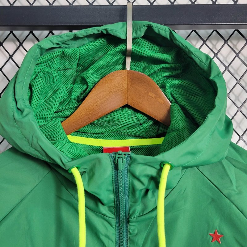 2023/2024 Palmeiras Windbreaker Green Football Shirt