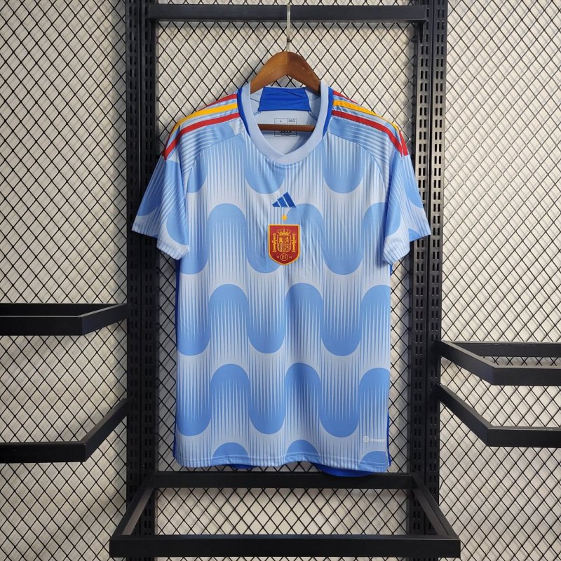 2022 Spain Away Football Shirt