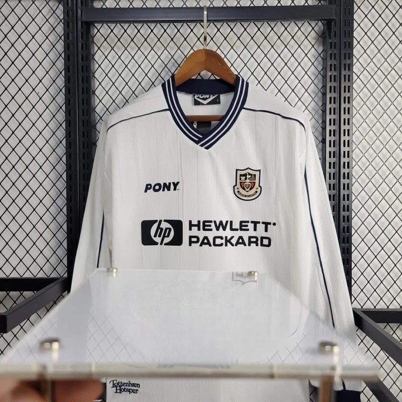 1997/1999 Retro Long Sleeve Tottenham Hotspur Home Football Shirt