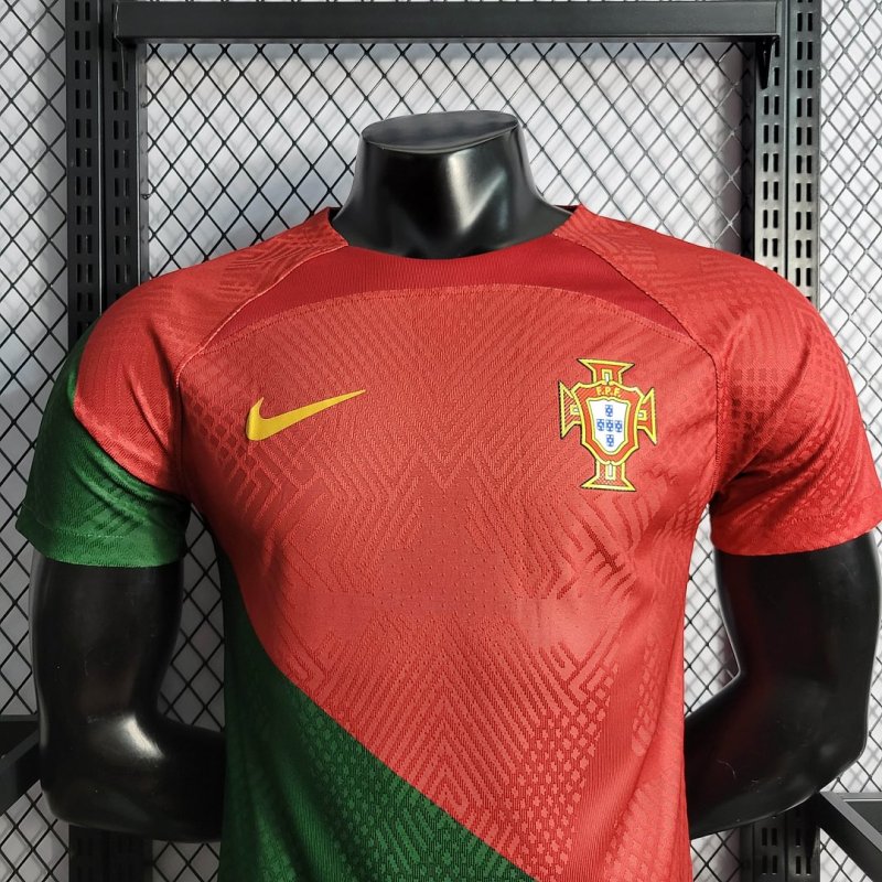 2022 Player Version Portugal Home Football Shirt