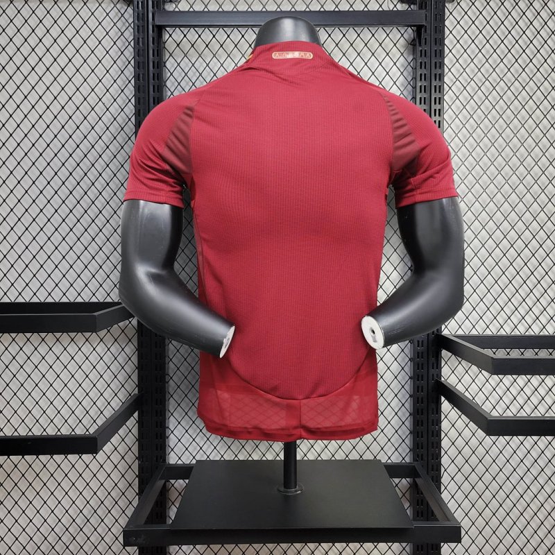 2024/2025 Player Version AS Roma Home Football Shirt