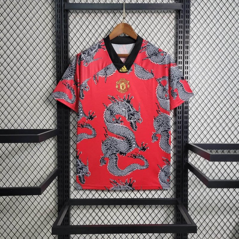 2019/2020 Retro Manchester United Chinese Dragon Special Edition Football Shirt