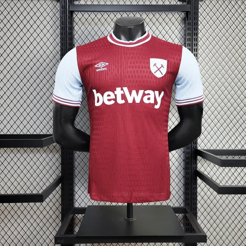 2024/2025 Player Version West Ham United Home Football Shirt