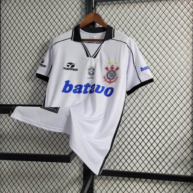 1999/2000 Retro Corinthians Home Football Shirt