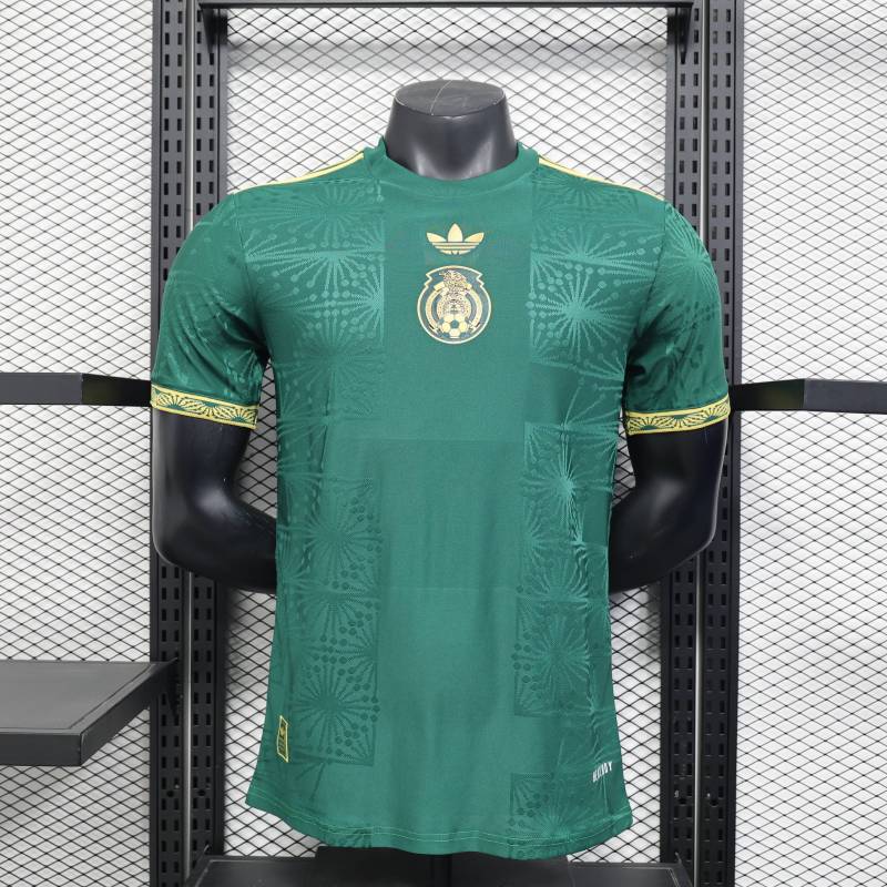 2025/26 Mexico Player Trophy Edition Green Football Jersey