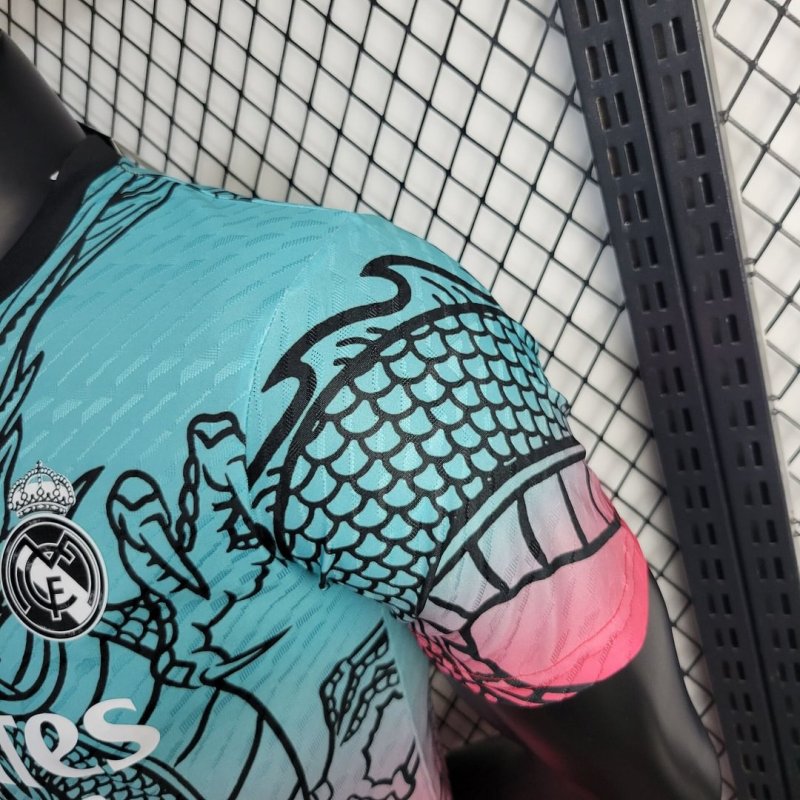 2024/2025 Player Version Real Madrid Special Edition Chinese Dragon Football Shirt 1