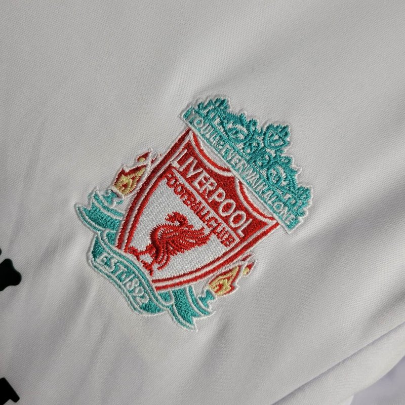 2006/2007 Retro Liverpool Away Football Shirt Kids Size