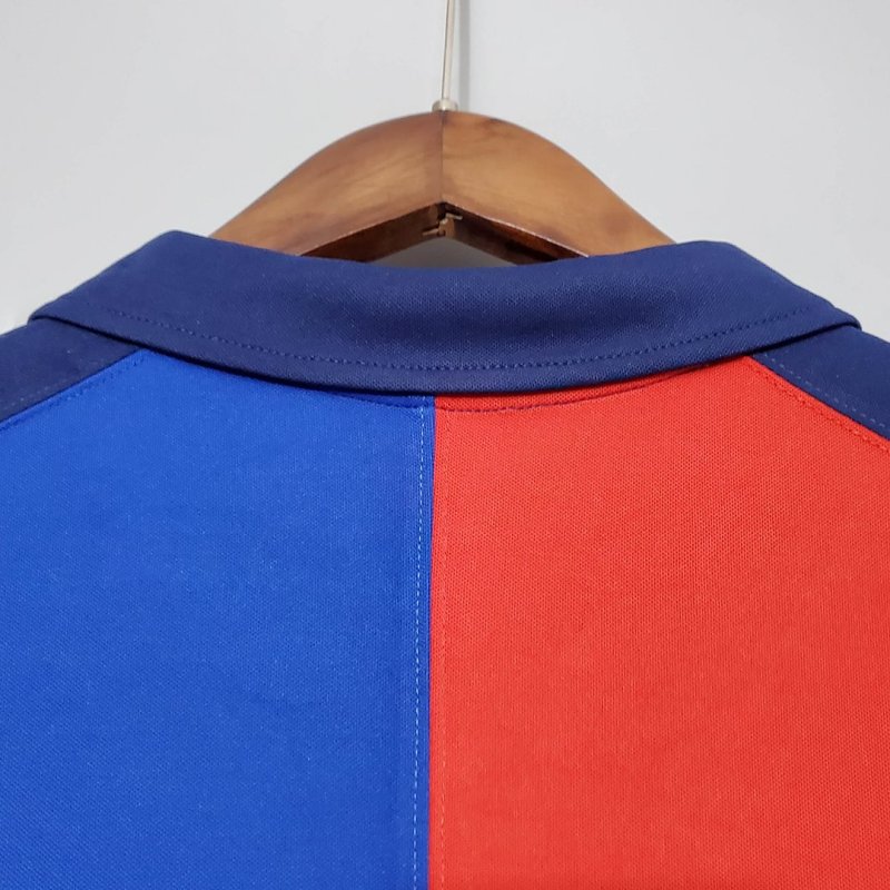 1999/2000 Retro Barcelona Home 100th Anniversary Version Football Shirt