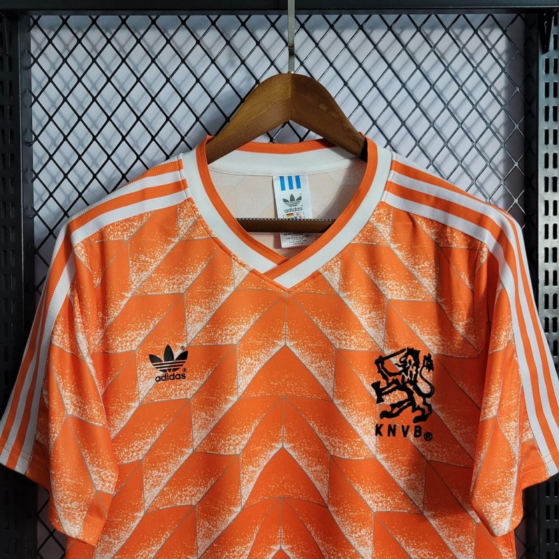 1988 Retro Netherlands Home Football Shirt