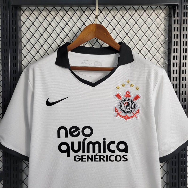 2011/2012 Retro Corinthians Home Football Shirt