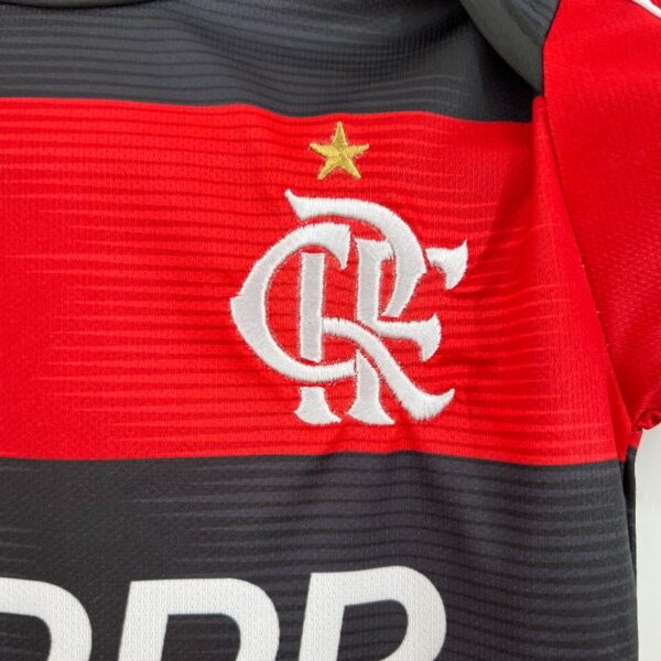2023/24 Flamengo Home Baby One-Piece Jersey