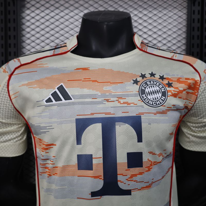 2025/26 Bayern Munich Authentic Away Football Jersey