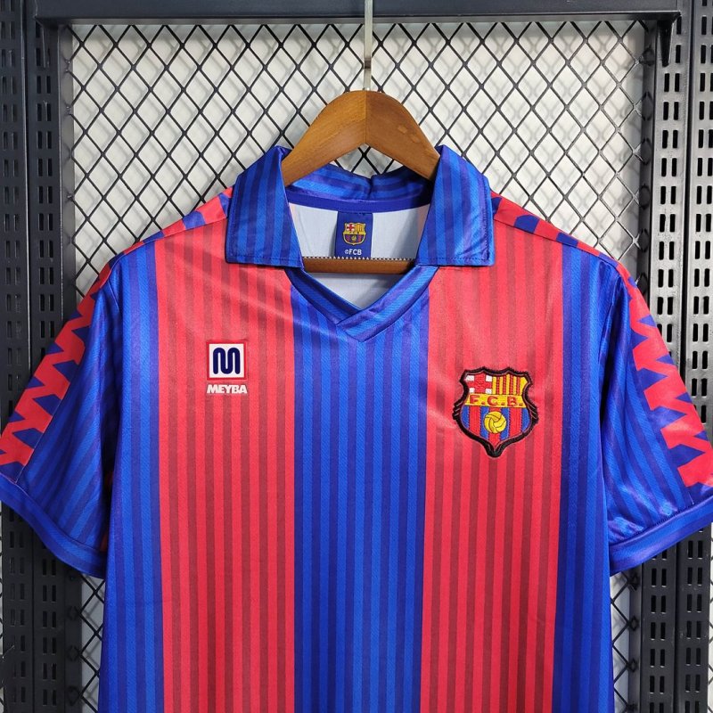1989/1992 Retro Barcelona Home Football Shirt