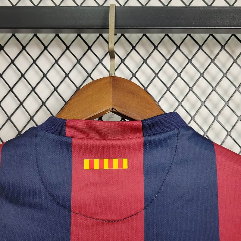 2014/2015 Retro Barcelona Home Football Shirt Kids Size