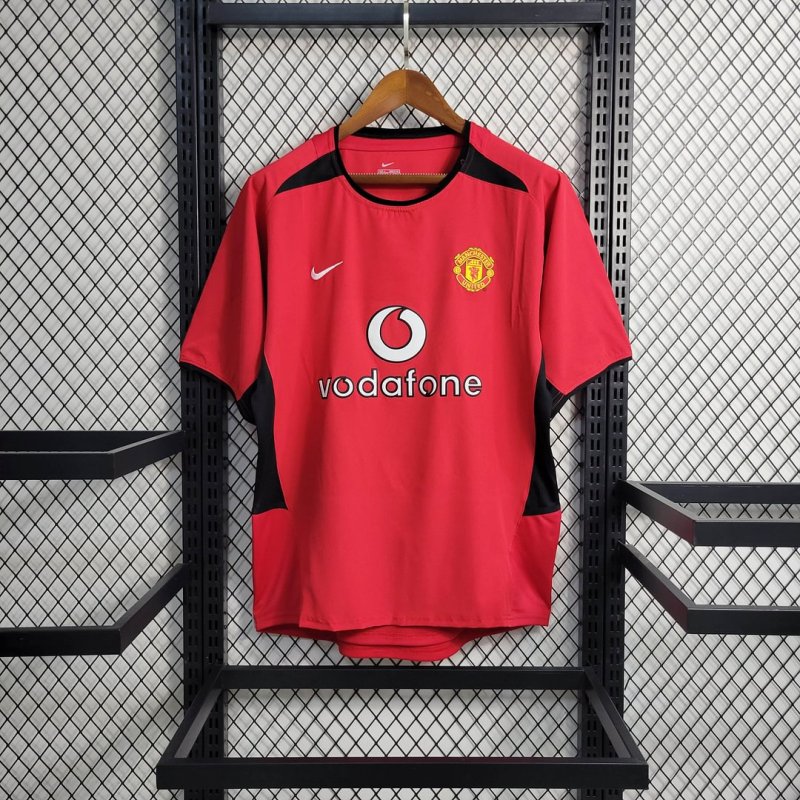 2002/2004 Retro Manchester United Home Football Shirt