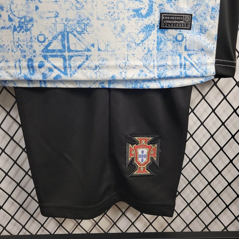 2024 Portugal Away Football Shirt Kids