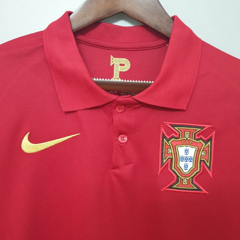 2020 Portugal Home Football Shirt