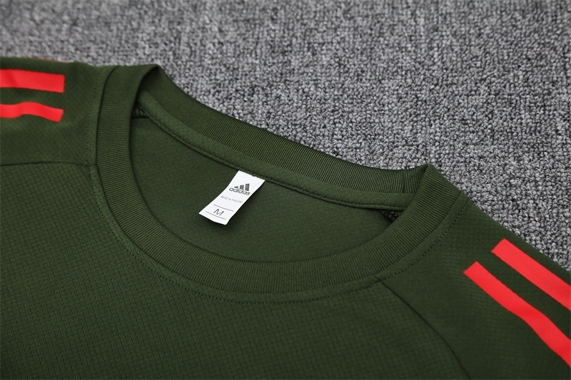 2025/26 short-sleeved Bayern green training suit