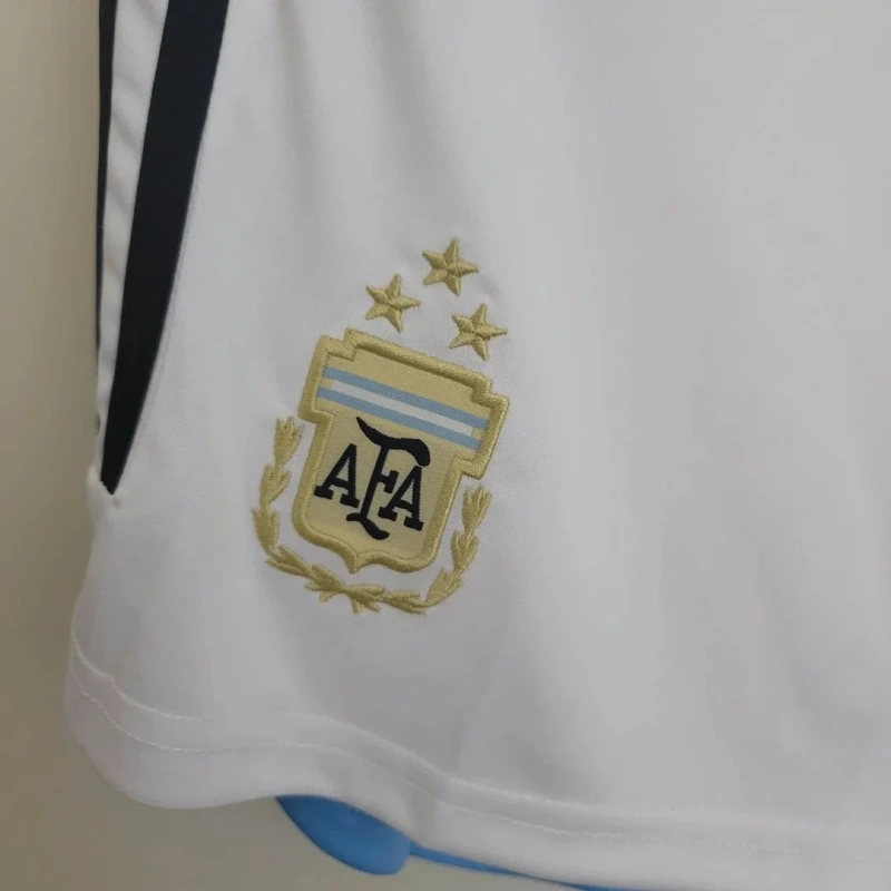 2022 Argentina Home White Shorts
