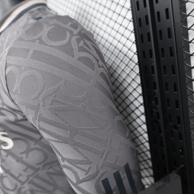 2024/2025 Long Sleeve Player Version Real Madrid Third Away Football Shirt